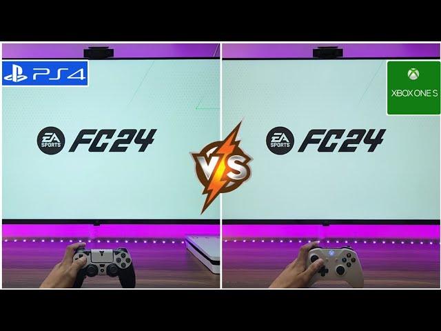 EA FC24 (PS4 Slim Vs Xbox One S)