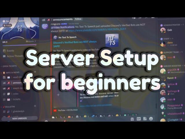 Beginner-Friendly Discord Server Tutorial!