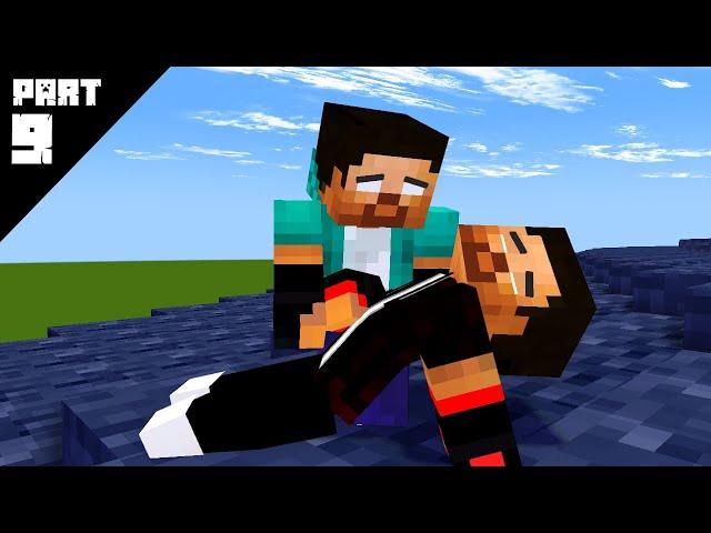 SEASON 6 PART 9 STRONG WORLD : SAVING XDJAMES : MONSTER SCHOOL HEROBRINE BROTHERS