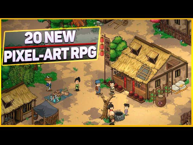 Top 20 New Pixel-Art RPG Games