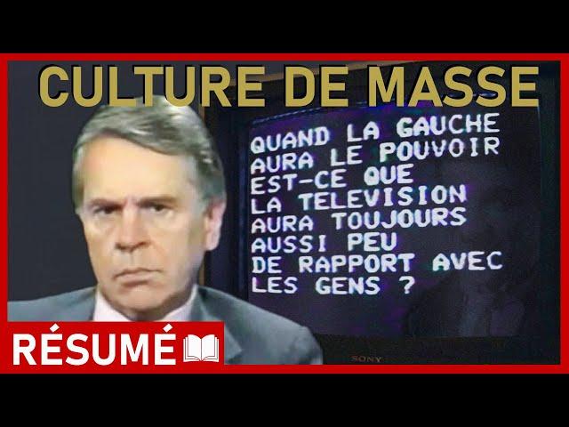 CULTURE DE MASSE OU CULTURE POPULAIRE ? - Christopher Lasch