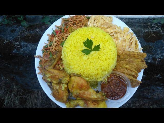 NASI TUMPENG SEDERHANA, COCOK UNTUK ULANG TAHUN ANAK PART 2