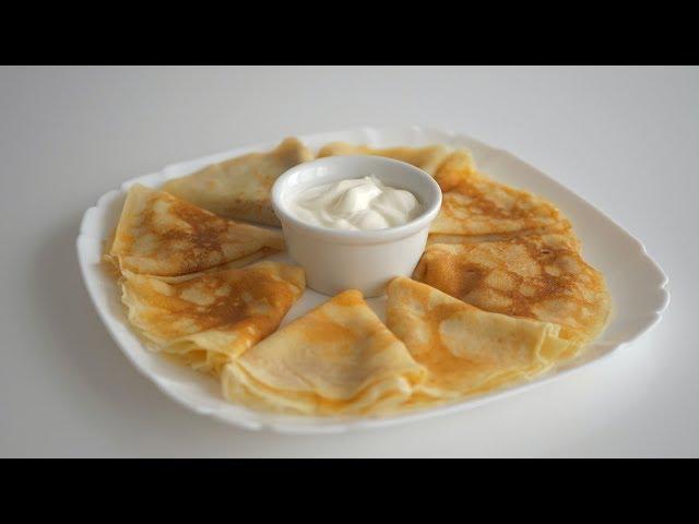 Блинчики "Всегда удачные" Просто, бюджетно, вкусно