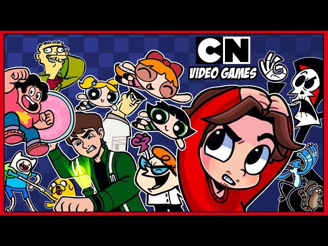 I played EVERY Cartoon Network Video Game - Cam Reviews