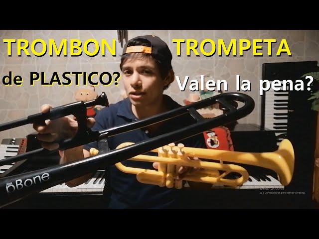 TROMBÓN y TROMPETA... de PLÁSTICO?