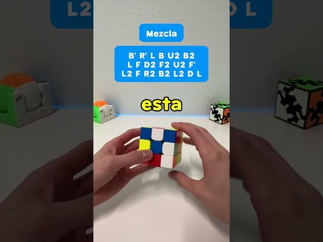 Como armar un CUBO RUBIK en 3 SEGUNDOS  