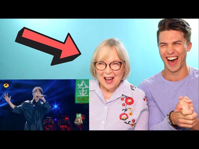 VOCAL COACH and his Grandmom React to DIMASH - Opera 2 (Her first reaction)