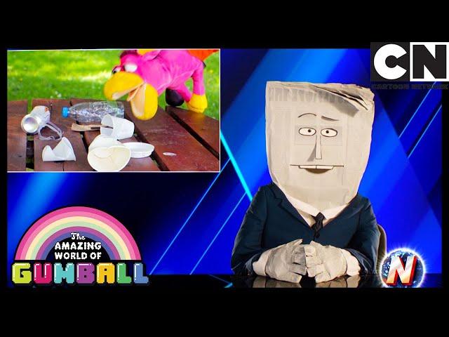 O Noticiário | O Incrível Mundo de Gumball | Cartoon Network 