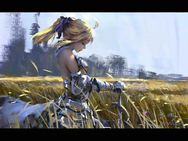 Painting tutorial - Saber Lily