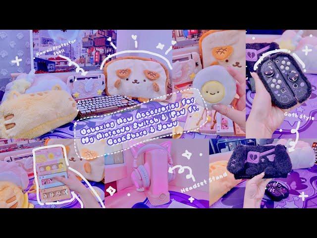 Unboxing Cute Accessories For My Nintendo Switch & iPad Ft. GeekShare & Yowu | Kawaii Accessories 