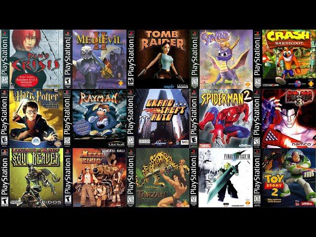 Top 30 Best PS1 GAMES OF ALL TIME || 30 amazing games for PlayStation 1