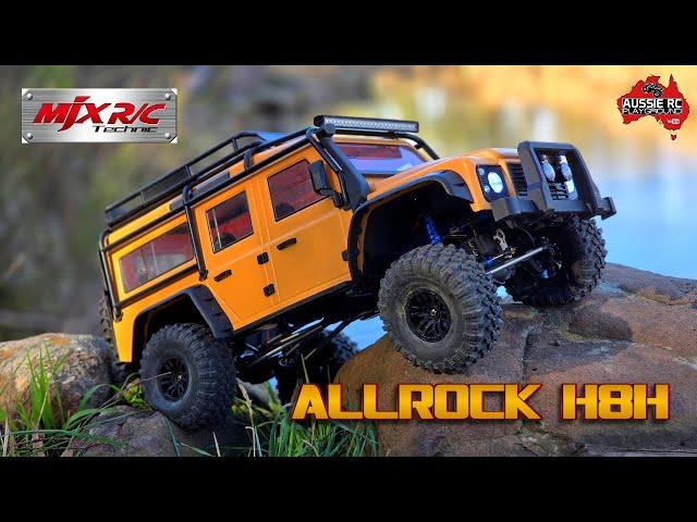 I thought CRAWLING was easy...  My first Crawler Course with the MJX ALLROCK