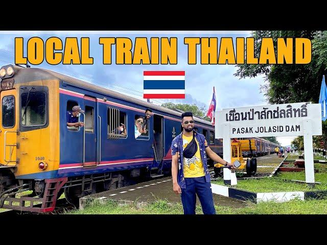 [Ep10] Thai Local Train Experience II Lam Narai To Pasak Jolasid Dam 