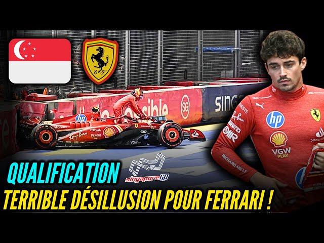 QUALIFICATION : TERRIBLE DÉSILLUSION POUR FERRARI ! - RÉSUMÉ GRAND PRIX SINGAPOUR