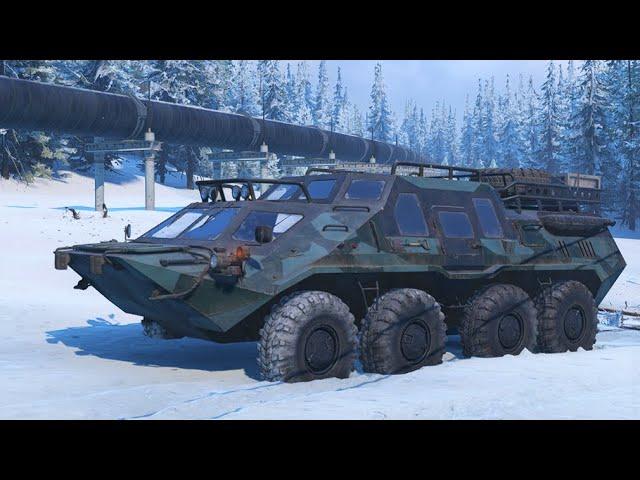 Spintires SnowRunner -  Tuz 420 Tatarin 8x8 - Test Drive Offroad