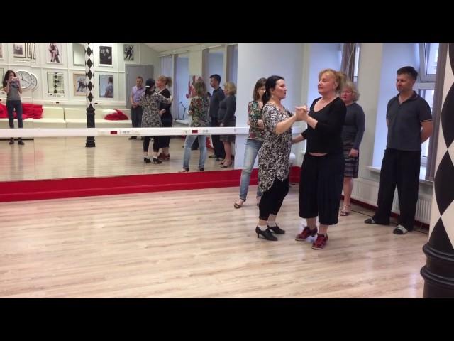 Tango steps. Техника TTS (Dana Frigoli). Con Elvira Malishevskaya