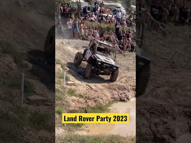 Land Rover Party 2023 Defender 4x4 #landroveroffroad