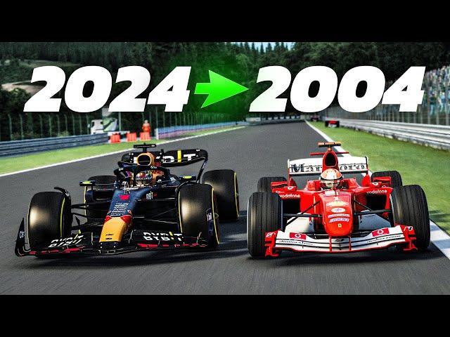 A Race with ONLY Title Winning F1 Cars from the Last 20 YEARS!