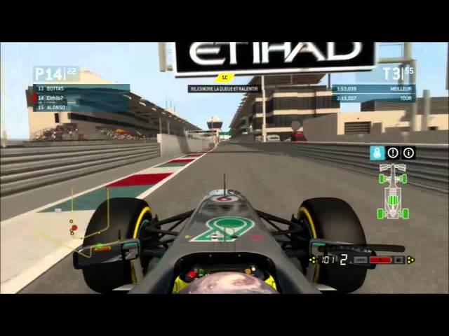 F1 Racing Live - 3x17 @ Abu Dhabi - Online race on F1 2013 PS3 - onboard Elthib