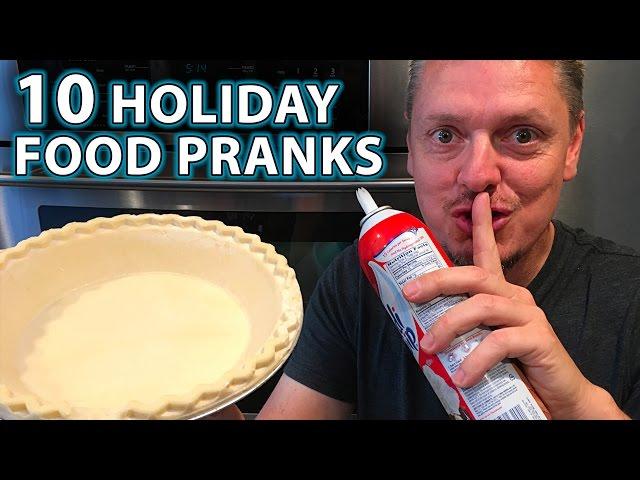 10 TOP Holiday Dinner Pranks on Family!