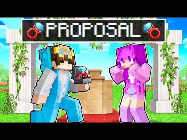 Nico PROPOSES In Minecraft!