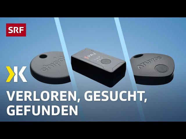 Tracker im Test: Bluetooth und GPS helfen bei digitaler Suche | 2023 | Kassensturz | SRF