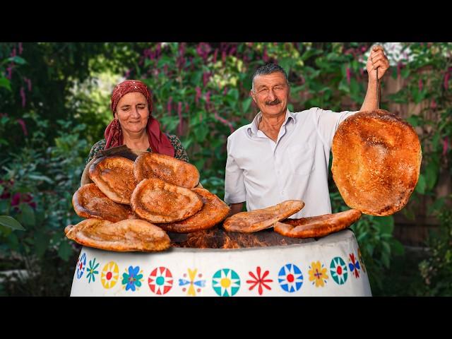 Full Process of Wheat Flour Making in Azerbaijan - From Milling at the Mill to Warm and Crispy Bread