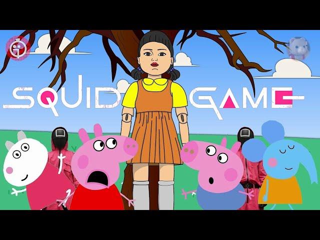 Pippa Pig (Animada) - El Juego del Calamar @GCAnimate