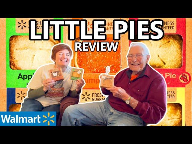 Trying Walmart's Little Holiday Pies With My Dad!