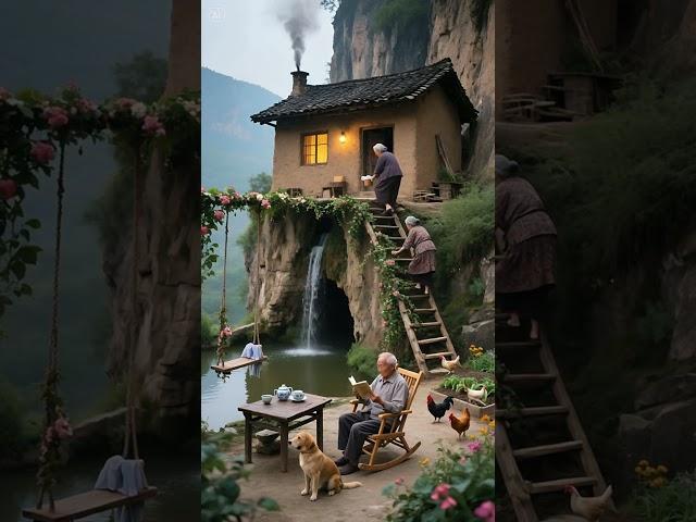 Làng quê tĩnh lặng, mang đến sự chữa lành cho tâm hồn mệt mỏi.