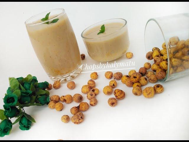 TIGERNUT PUDDING// TIGERNUT PUDDING RECIPE BY CHOPS BY HALYMATU