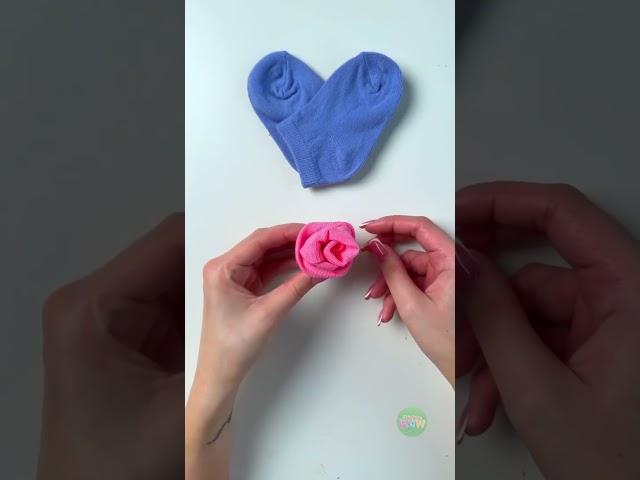 Easy Sock Rose Craft – Unique and Fun DIY!