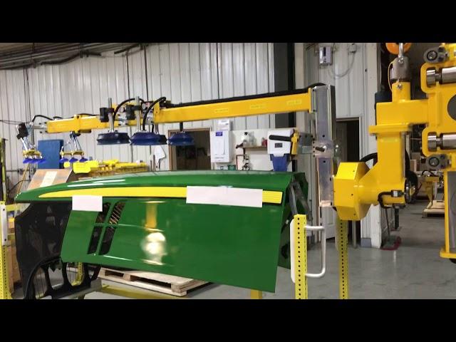 GCI Stacker Manipulator handling Hood