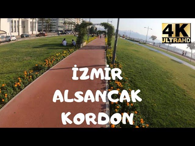 Konak Kordon Beach Walk - Walking tour in izmir // 2020