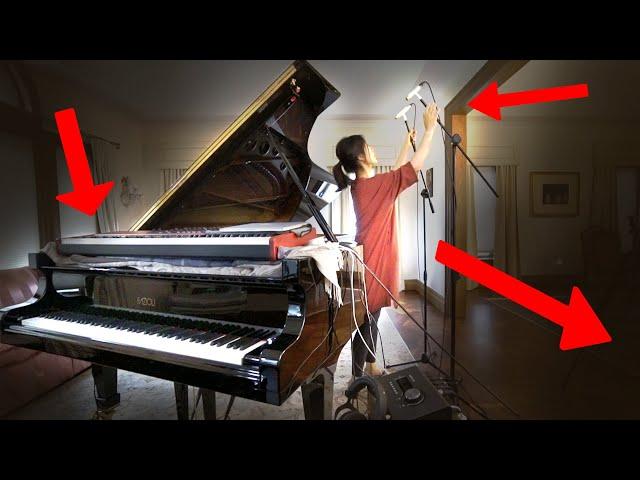 Recording a grand piano is TRICKY - here's what I learned.