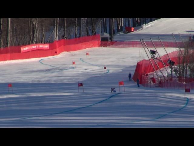 олимпиада 2014 скоростной спуск Тетеньков Марк тренеровка