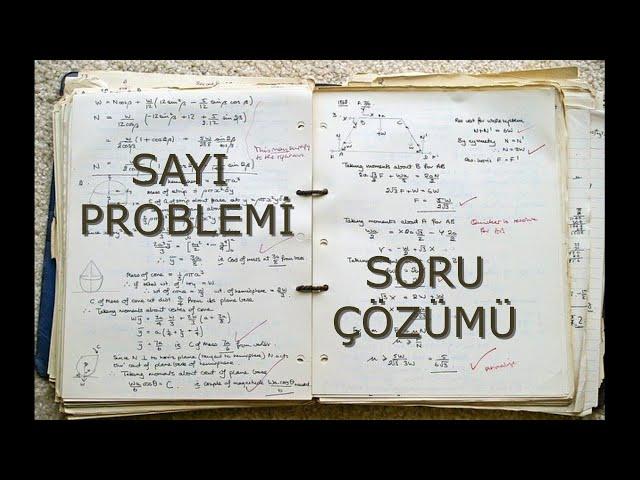 SAYI PROBLEMİ TEK SORU