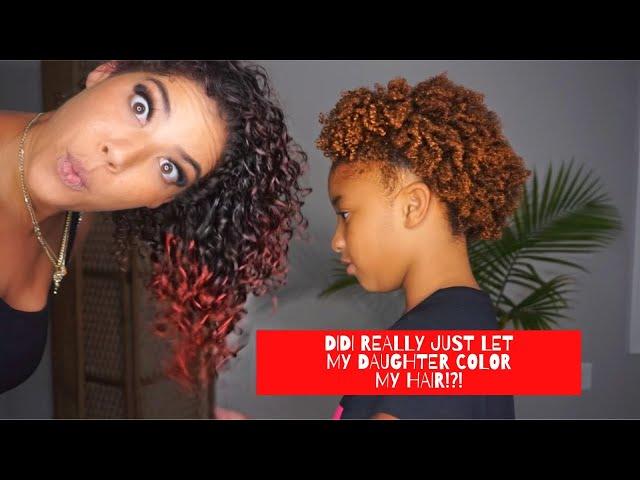 Curlsmith Hair Makeup Gel on Two Hair Types + Kid Friendly Routine