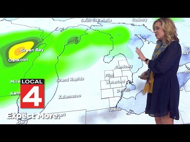 Metro Detroit weather forecast Oct. 25, 2024 -- Noon Update