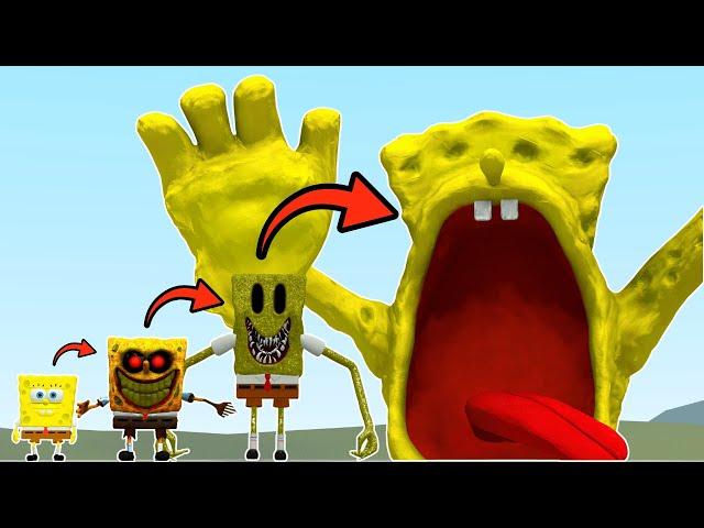 NEW EVOLUTION OF SPONGEBOB EATER In Garry's Mod