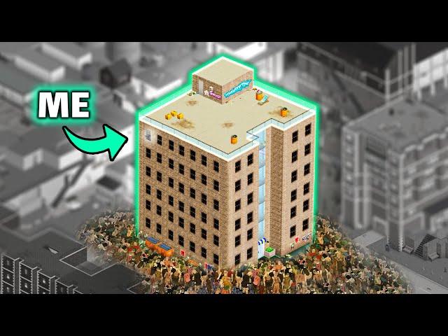 Project Zomboid but we are stuck in an apartment building