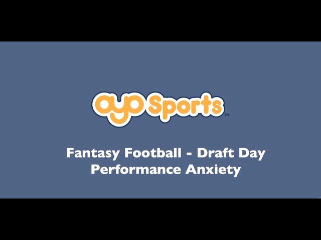 OYOSports Fantasy Football - Draft Day