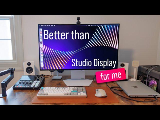 Why this 32" 4K OLED is better than the Studio Display (for me)