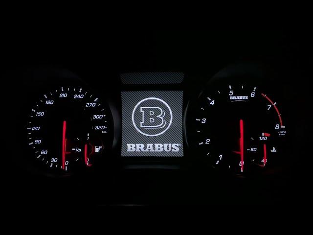 Mercedes A-class W176 BRABUS Cluster