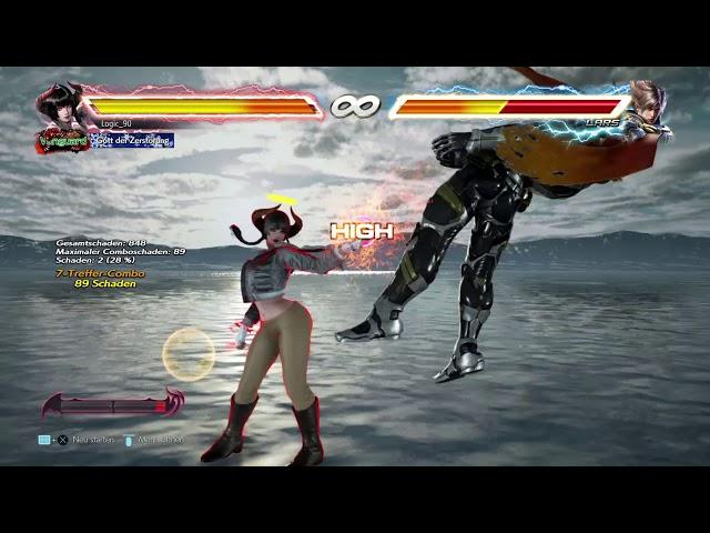 Tekken 7 Eliza Bloody drive + Rage Art Combo (112dmg)