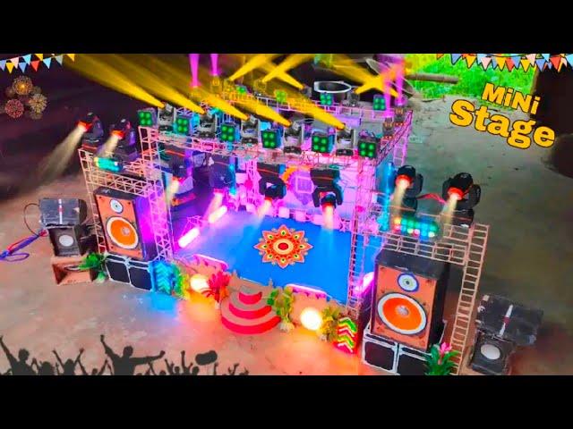 Mini Stage Making my New Home | Truck stage program mini stage kese banaye Dj truck or box light Sr