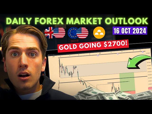 Gold finally going to $2700? Forex Analysis: EURUSD, GBPUSD, GOLD, AUDUSD & DXY | Ep. 496