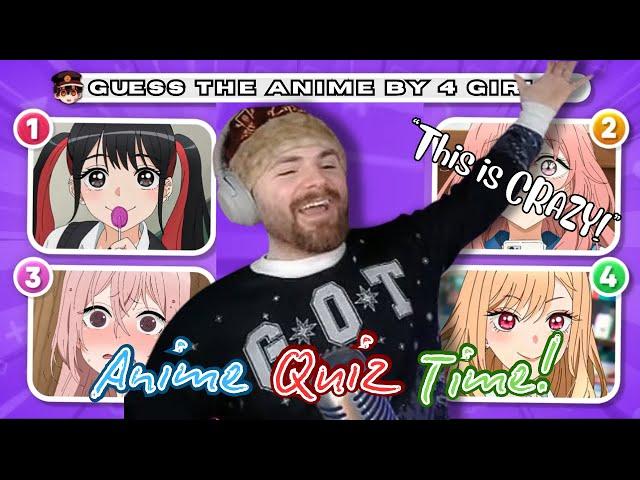 G.O.T Games REACTS to GUESS THE ANIME BY 4 GIRLS | Anime Quiz w/ Chat!