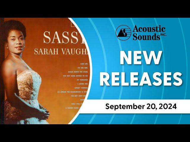 Acoustic Sounds New Releases September 20, 2024