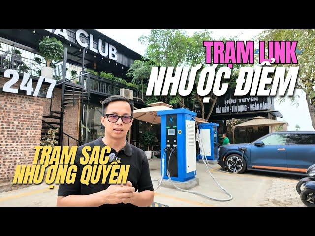 Nhược Điểm trạm sạc công nghệ LINK của VinFast ở thời điểm hiện tại!
